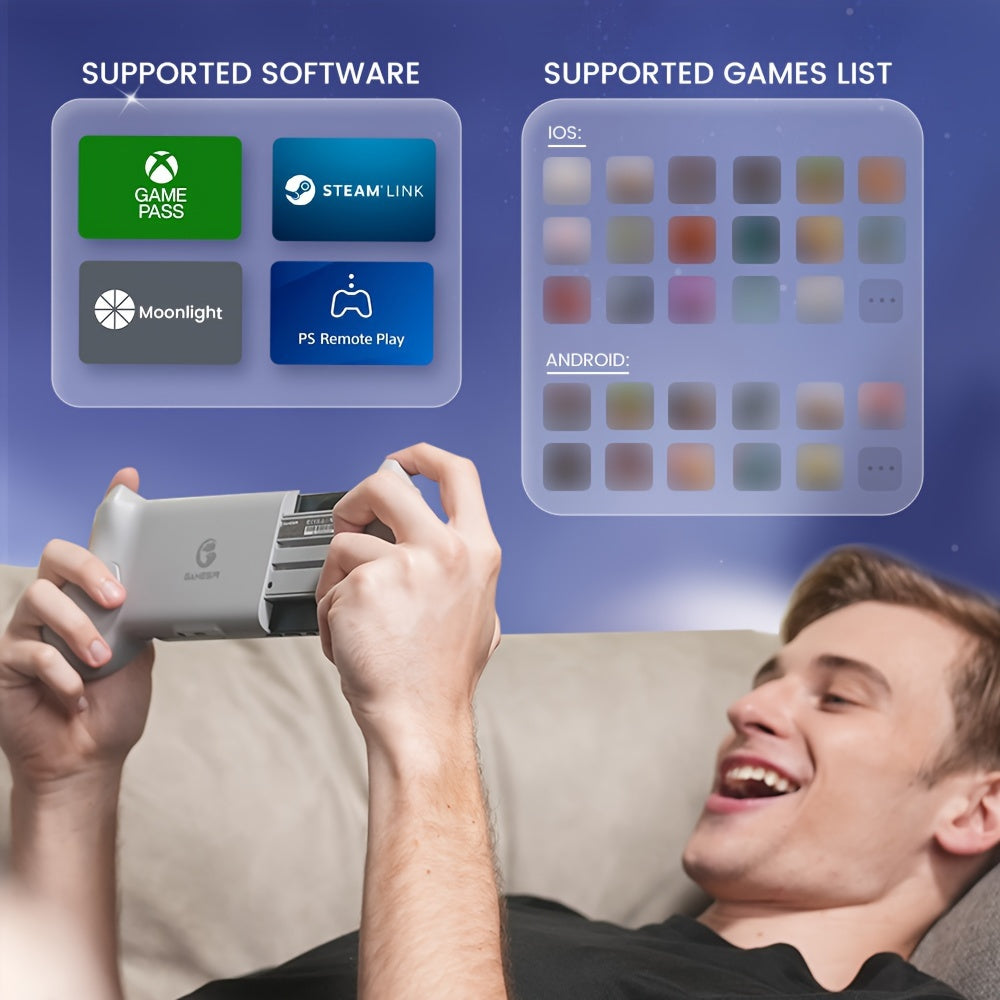 15 Series GameSir G8 Galileo Type-C Mobile Gaming Controller - Advanced Plug and Play Gamepad with Hall Effect Joysticks, Hall Trigger, 3.5mm Audio Jack and USB-C Connectivity for Seamless Android and iPhone Gaming Experience