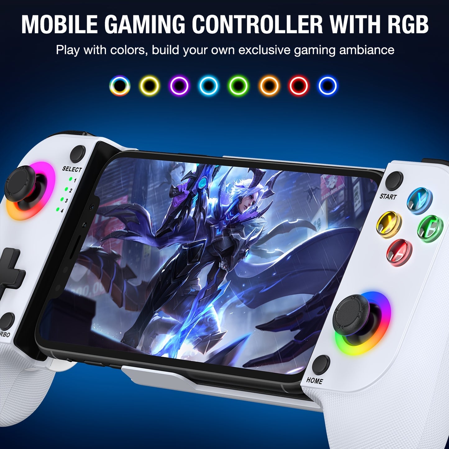 [Xbox Game Pass, Wireless Gamepad] Xbox Game Pass Ultimate Wireless Gamepad - Mobile Gaming Controller for Android/iPhone - White