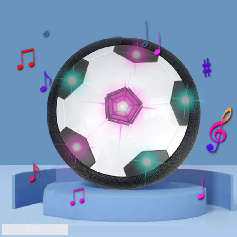 New Hover Soccer Ball Air Cushion Floating Foam Football with LED Light Gliding Toys Soccer Ball Kid Outdoor Indoor Sport Games