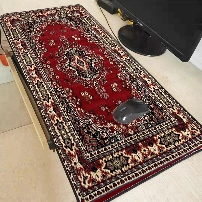 Larger Persian Carpet Xxl Gaming Rug Mouse Pad Gamer Desk Protector Computer Mat Custom Keyboard Mat Japanese Mouse Mat Big
