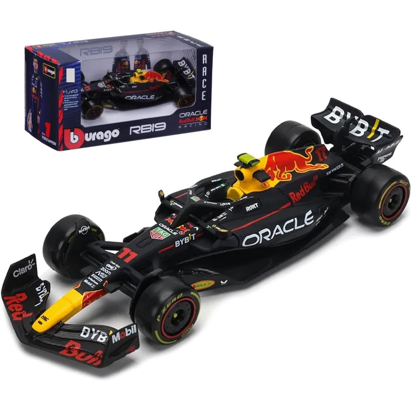 Bburago 1/43 F1 Red Bull Racing Miami GP RB19 /Team Champion Vestappan 1 Perez 11 / RB19 Las Vegas Cars Model Formula 1 Toy