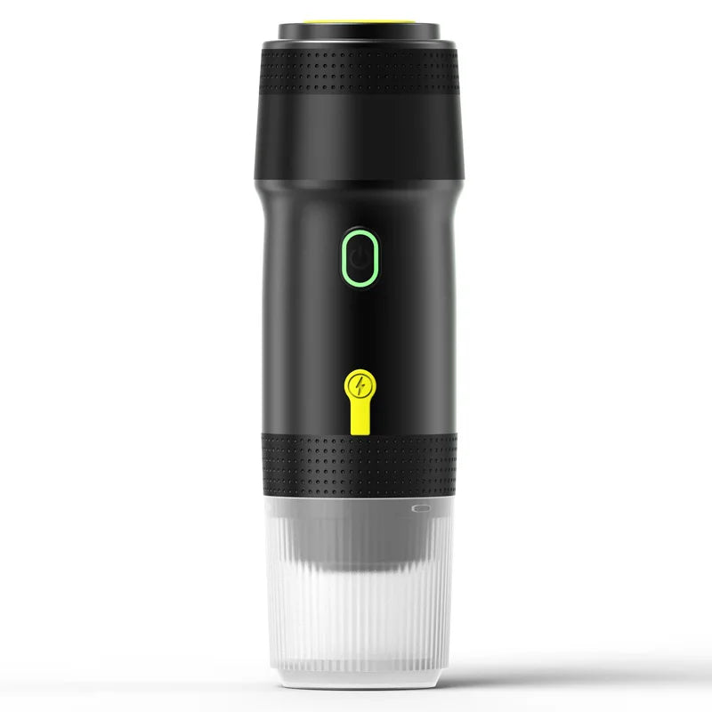 Electric Portable Coffee Machine Portable Italian Espresso Machine for Car & Home 3-in-1 Capsule Powder Travel Coffee Maker