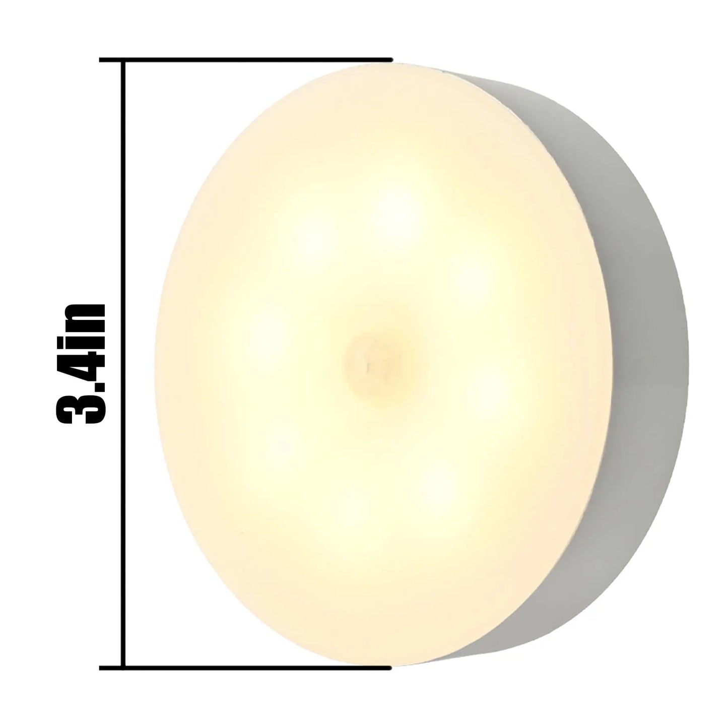 Motion Sensor Led Light Usb Charging Square Lamp for Bedroom Kitchen Stair Hallway Wardrobe Cupboard Lighting