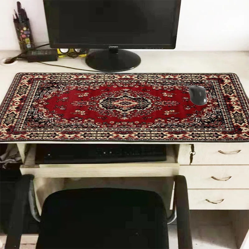 Larger Persian Carpet Xxl Gaming Rug Mouse Pad Gamer Desk Protector Computer Mat Custom Keyboard Mat Japanese Mouse Mat Big