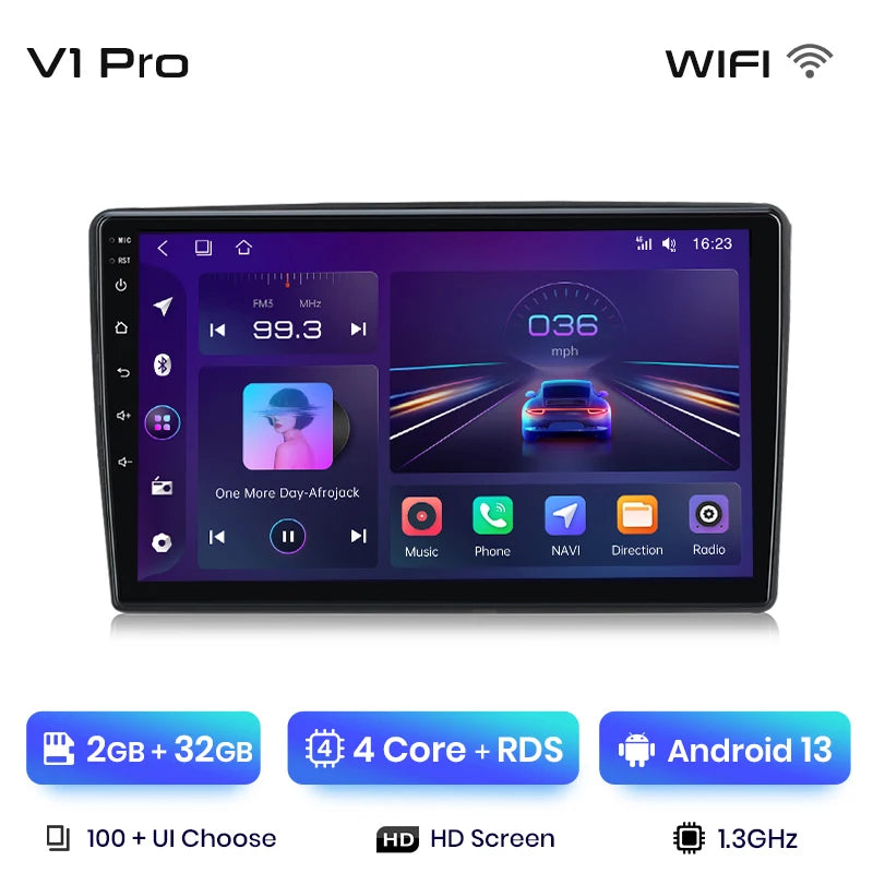 Junsun V1 Plus Car Radio For Citroen C5 2008 - 2017 wireless CarPlay Android Auto car intelligent systems No 2 din 2din DVD