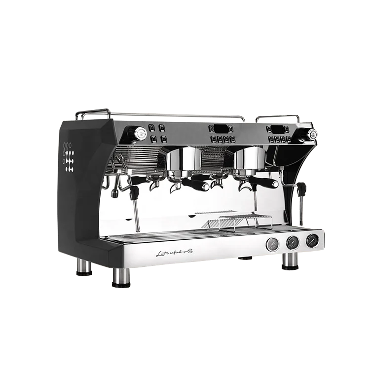 ST High Quality Profesional Italian Kaffeemaschine Semi Two Group Automatic Coffee Maker Espresso Machines
