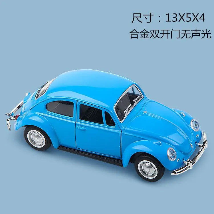 لعبة سيارة معدنية مصبوبة بمقياس 1/36 تعمل بالدفع إلى الأمام ونموذج سيارة هدايا عيد الميلاد للأطفال