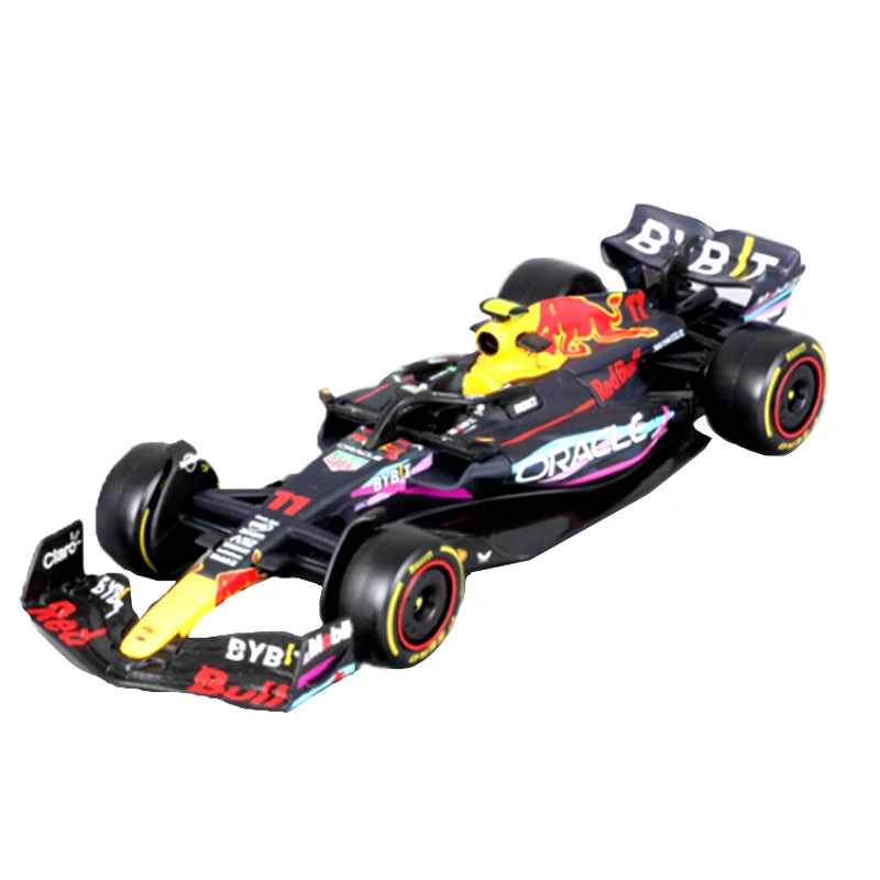 Bburago 1/43 F1 Red Bull Racing Miami GP RB19 /Team Champion Vestappan 1 Perez 11 / RB19 Las Vegas Cars Model Formula 1 Toy