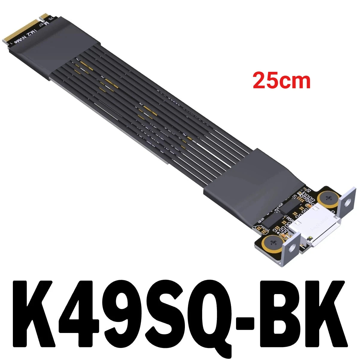 ADT New K9G OCuLink to PCI Express X16 Graphics Card GPU Dock PCIe 5.0 X4 128Gbps EGPU ATX Power Bracket M.2 SFF-8612 & SFF-8611