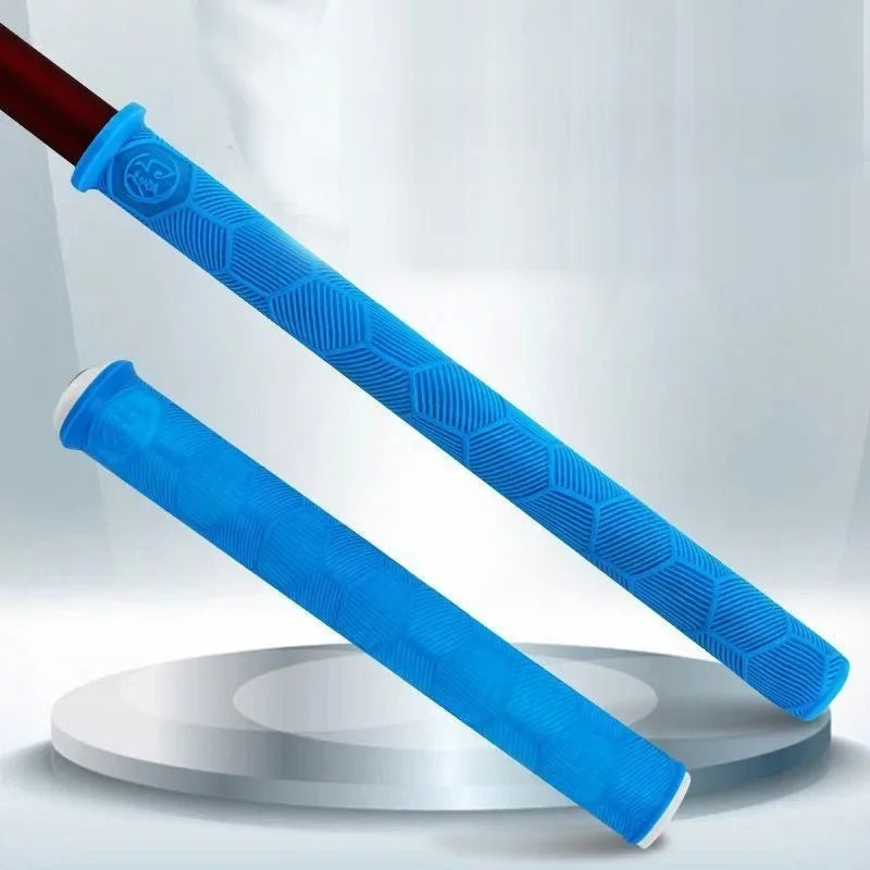 28cm Fishing Rod Silicone Grip Anti-Slip Sweat-Absorbing Wrap Strap Fishing Rod Tennis Racket Handle Covers Tackle Tools