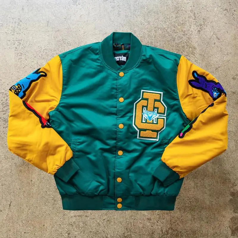 2026 Temu Men's Clothing Daily Work Sport Animal Pattern Slim Fit Double Button Velvet Rabbit Fur Lined Coat for All Seasons