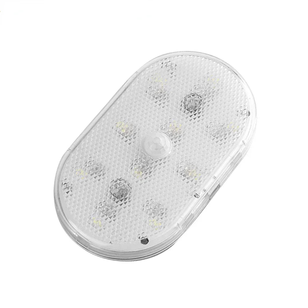 Motion Sensor Led Light USB Rechargeable Automatic Induction Sensing Light Wireless Foot Lamp for Car Trunk Door