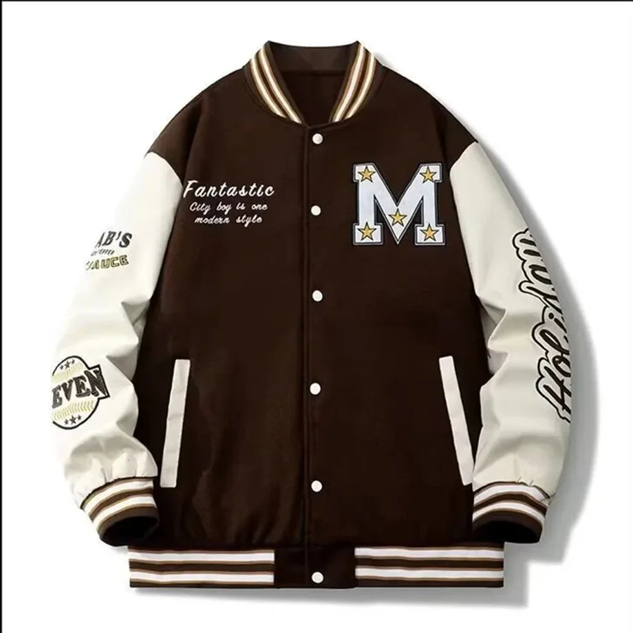 Couples Baseball Jacket Outerwear Men's Casual Style Spring Autumn Winter New Trendy Loose Fit Chinese Brand Male Topwear