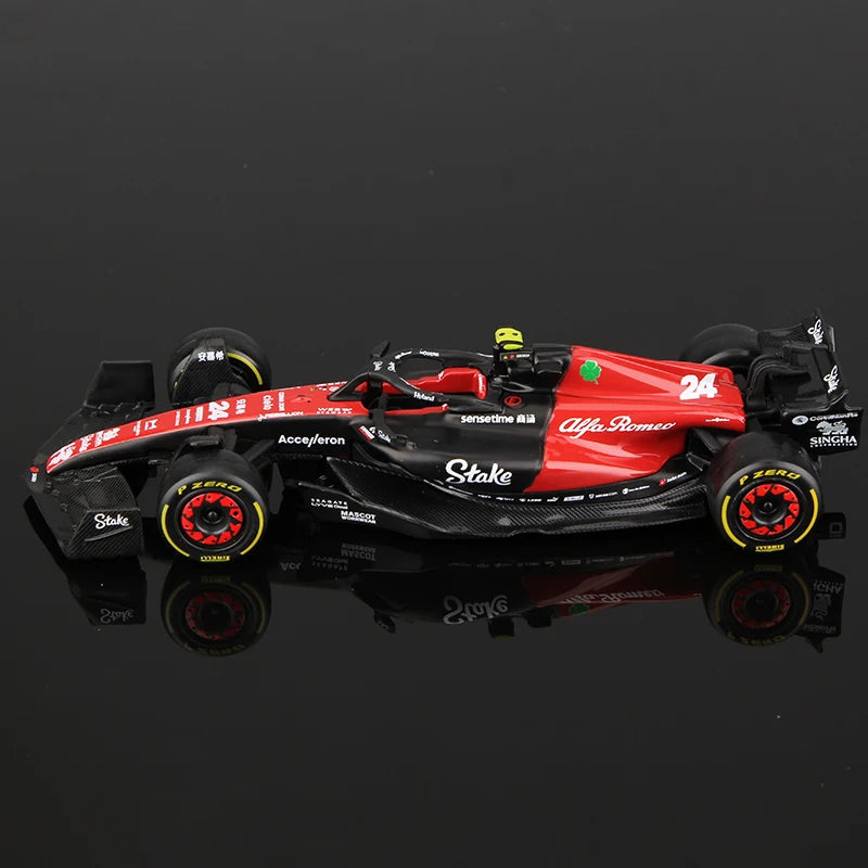 Bburago 1:43 2023 F1 Modell Regelmäßige Version Alfa Romeo C43 Auto Dekoration Valtteri Bottas Legierung Formel Racing Druckguss Spielzeug