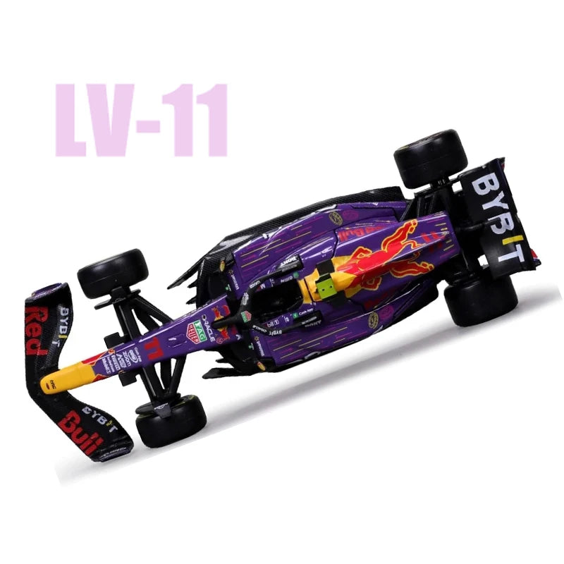 Bburago 1/43 F1 Red Bull Racing Miami GP RB19 /Team Champion Vestappan 1 Perez 11 / RB19 Las Vegas Cars Model Formula 1 Toy