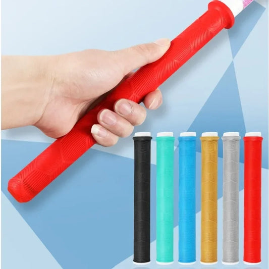 28cm Fishing Rod Silicone Grip Anti-Slip Sweat-Absorbing Wrap Strap Fishing Rod Tennis Racket Handle Covers Tackle Tools