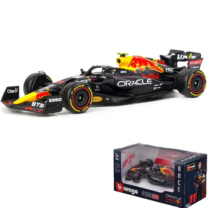 Bburago 1/43 F1 Red Bull Racing Miami GP RB19 /Team Champion Vestappan 1 Perez 11 / RB19 Las Vegas Cars Model Formula 1 Toy