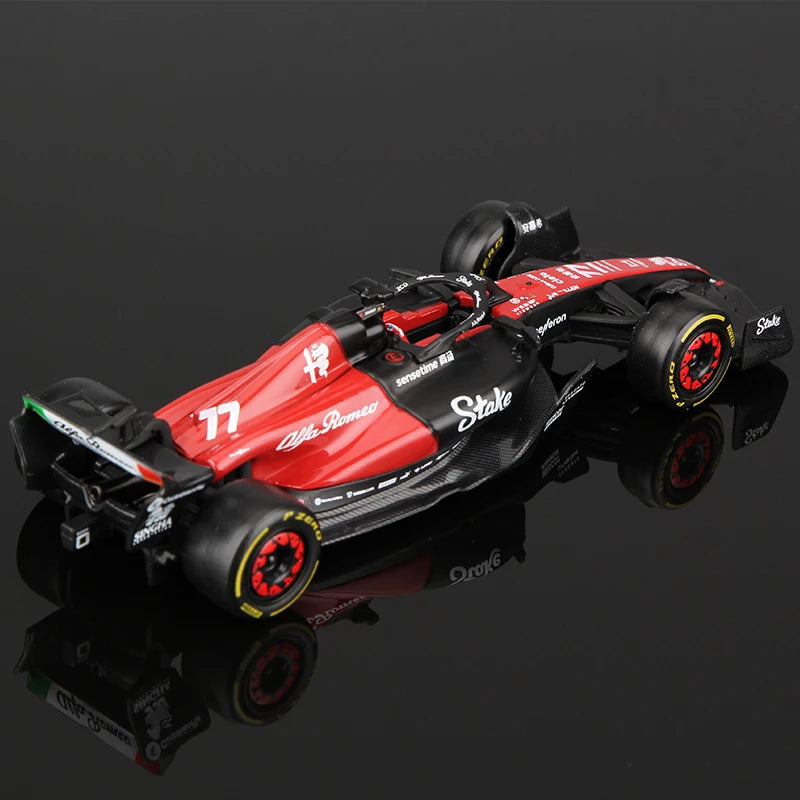 Bburago 1:43 2023 F1 Modell Regelmäßige Version Alfa Romeo C43 Auto Dekoration Valtteri Bottas Legierung Formel Racing Druckguss Spielzeug