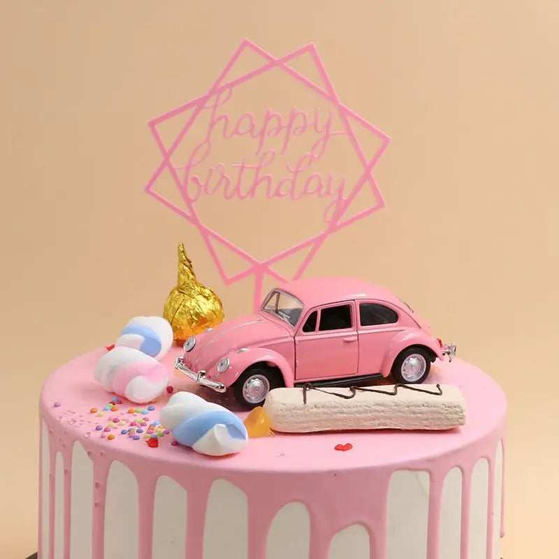 لعبة سيارة معدنية مصبوبة بمقياس 1/36 تعمل بالدفع إلى الأمام ونموذج سيارة هدايا عيد الميلاد للأطفال